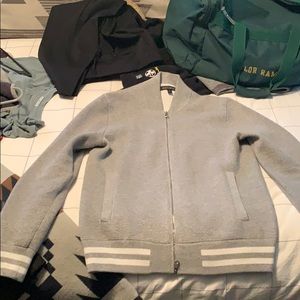 Banana republic knit bomber size small